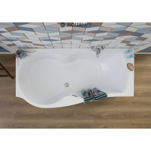 Изображение товара акриловая ванна 170x85,3 см левая aquanet nicol 00205529