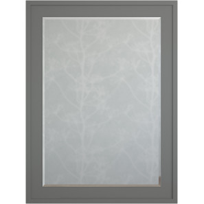 Изображение товара зеркало 64x85 см серый матовый sanflor модена c03220