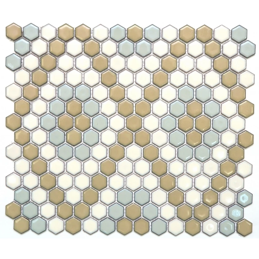 Керамическая плитка мозаика PS2326-42 керамика  глянцевая (2,3*2,6*0,5) 30,6*35,0