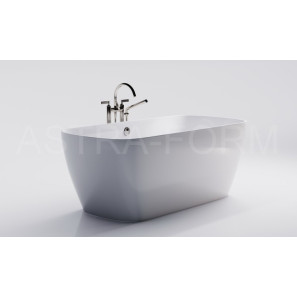 Изображение товара ванна из литого мрамора 160х75 см astra-form антарес 01010019