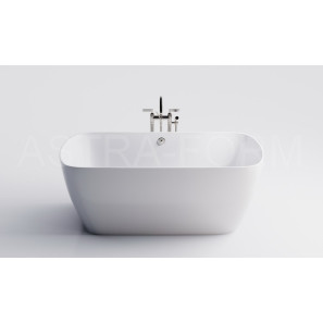 Изображение товара ванна из литого мрамора 160x75 см astra-form антарес 01010019