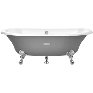 Изображение товара испанская чугунная ванна 170x85 см с противоскользящим покрытием roca newcast gray 233650000