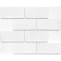 Керамическая плитка мозаика PQ73150-03 керамика глянцевая (7,3*15) 31,5*31,0 сетка