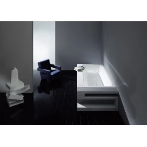 Изображение товара стальная ванна 190x100 см kaldewei asymmetric duo 744 с покрытием easy-clean