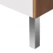 Комплект мебели белый глянец/дуб рустикальный 55 см Акватон Сканди 1A251701SDZ90 + 1WH501620 + 1A252102SDZ90 - 12