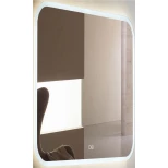 Изображение товара зеркало 60x80 см silver mirrors stiv led-00002405
