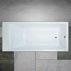Изображение товара ванна из литьевого мрамора 180x80 см marmo bagno алесса new mb-aln180-80