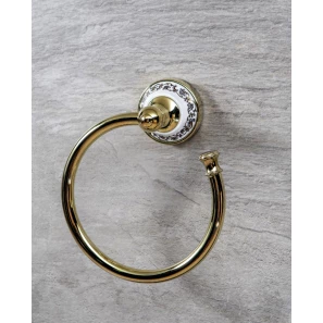 Изображение товара кольцо для полотенца fixsen bogema gold fx-78511g
