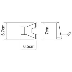 Изображение товара крючок двойной wasserkraft lopau k-6023d