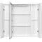 Зеркальный шкаф 80x80 см белый глянец Акватон Мадрид 1A175202MA010 - 2