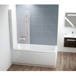 Изображение товара шторка для ванны ravak cvs1 80 l белый transparent 7ql40100z1