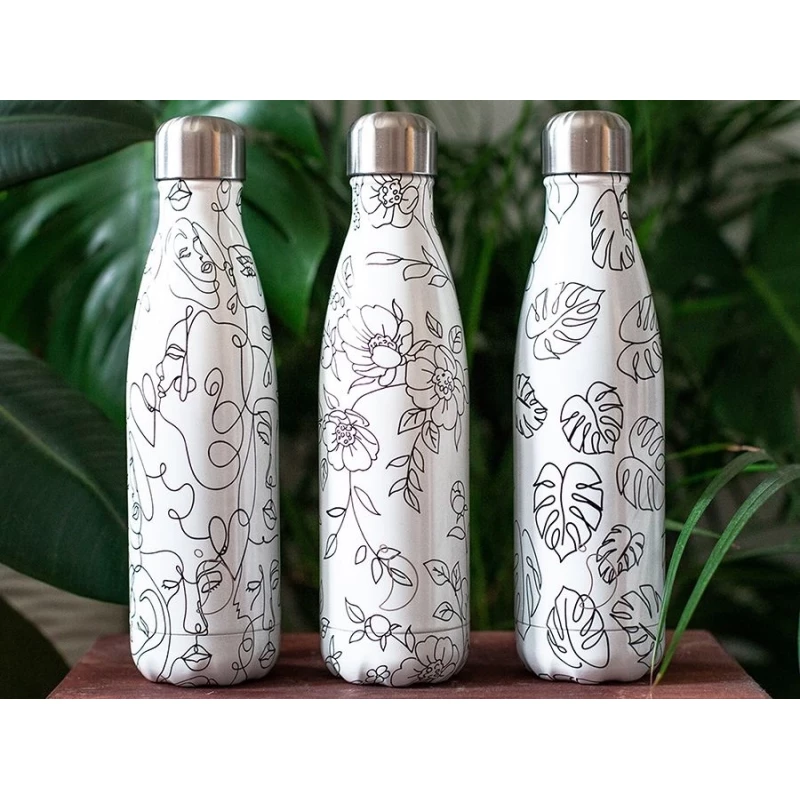 Термос 0,5 л Chilly's Bottles Line Drawing Faces B500LDFCE