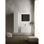 Комплект мебели белый матовый 81 см Sancos Snob R SNR80W + CN7012 + CI800