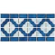 Керамическая плитка мозаика BW0020 керамика глянцевая (4,8*4,8) 15*30,6